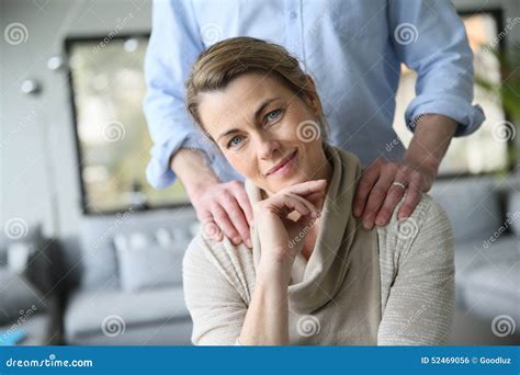 husband and wife massage